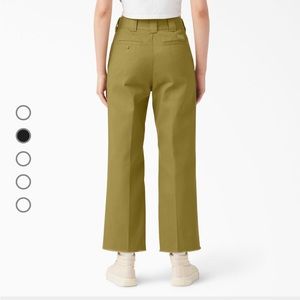 Dickies high waisted ankle pant size 2 color green